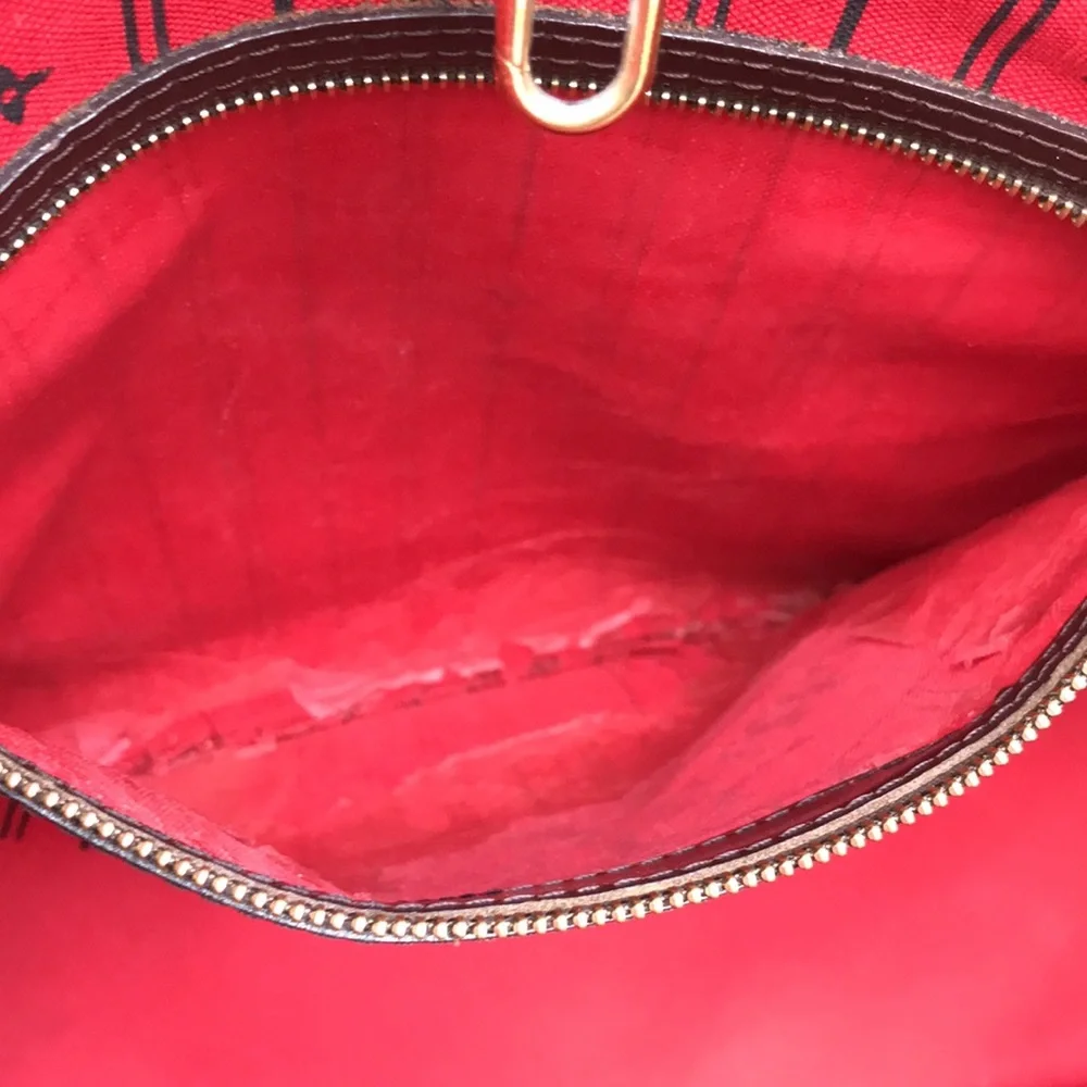 💎 NEVERFULL TOTE MM 💎 LOUIS VUITTON MADE IN FRANCE - Picture 6 of 14